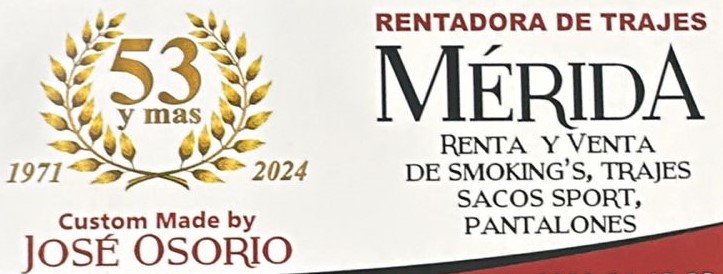 Rentadora de trajes merida