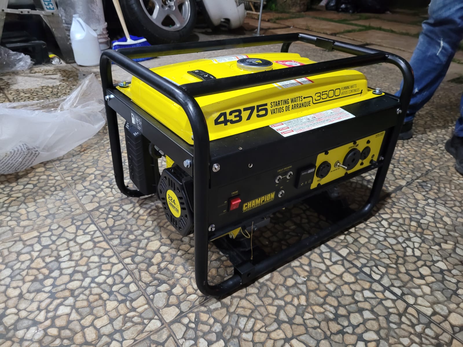 Generador alimentado por hidrógeno