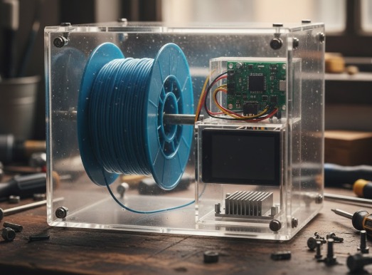 Sistema electrónico para la preservación de filamento de impresión 3D mediante control de temperatura y humedad