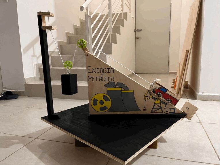 Proto-dinámica: Explorando las Leyes de Newton y de Hooke en un Modelo Interactivo