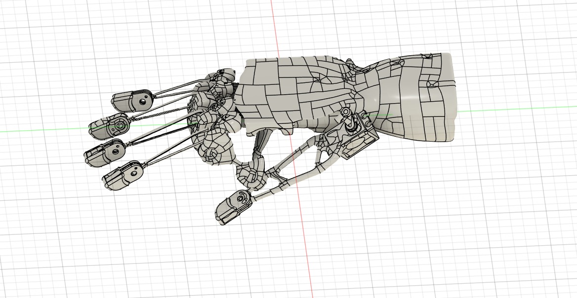 Prótesis de mano creado con IA