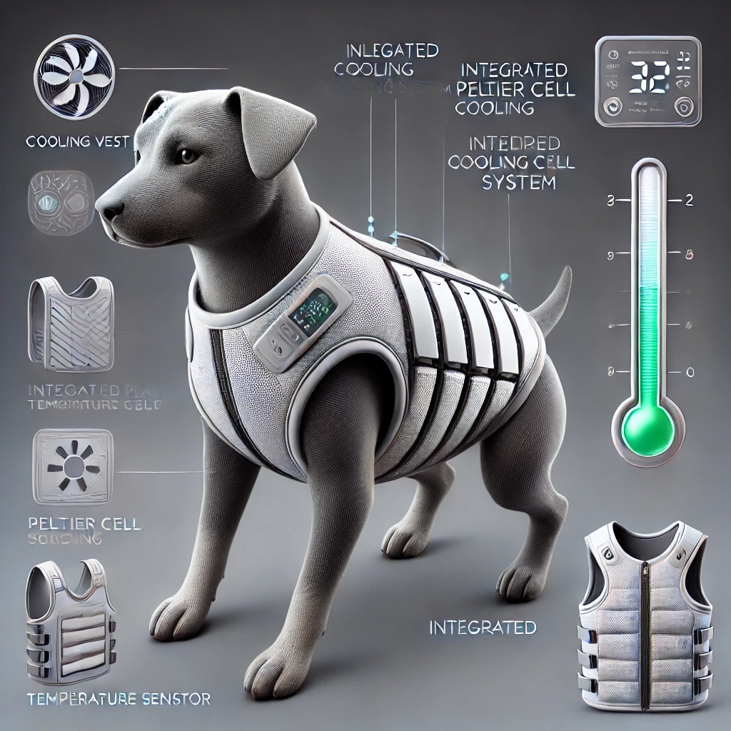 Chaleco termorregulador para perros