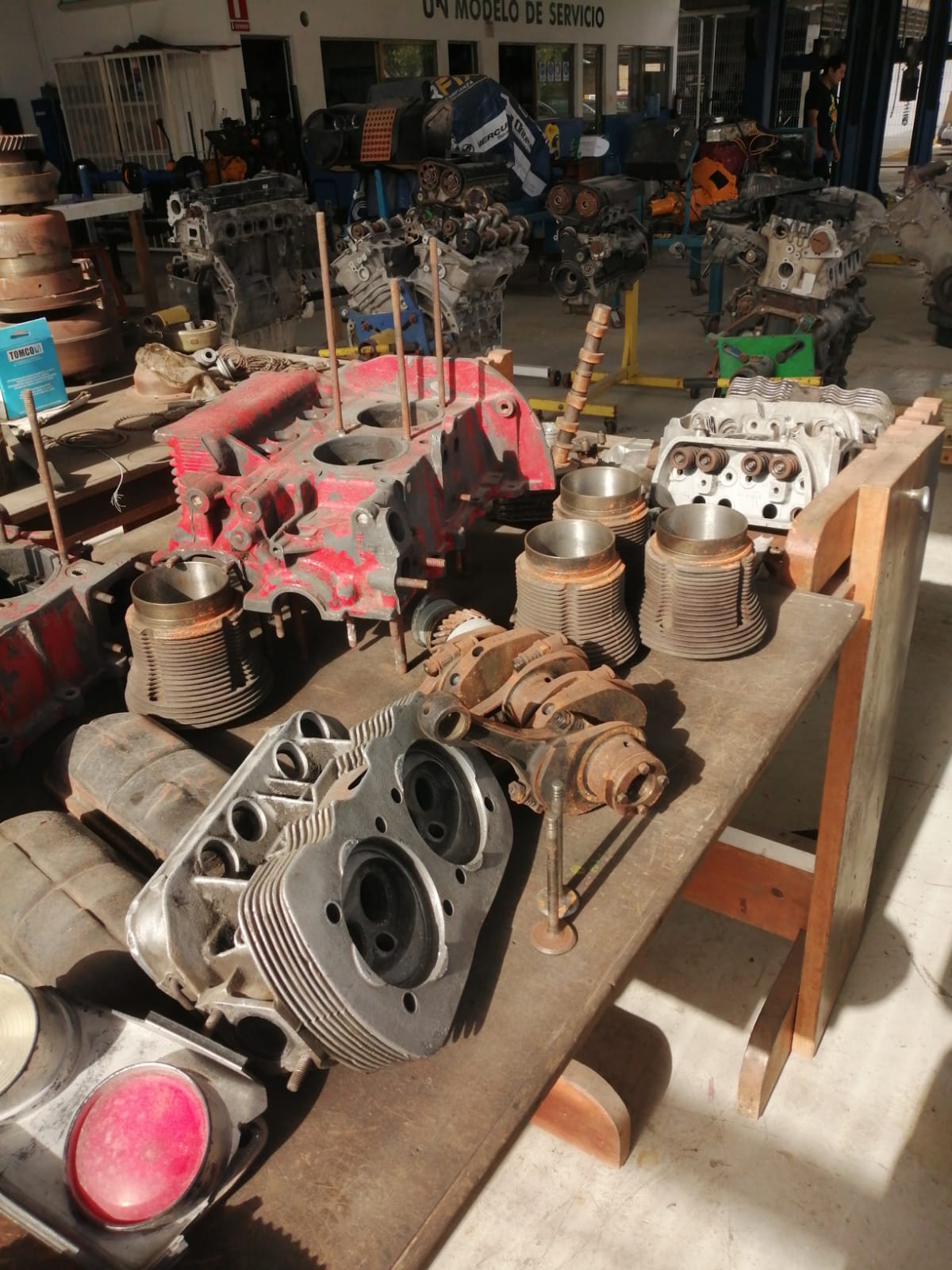 Motor VW boxer 1600cc