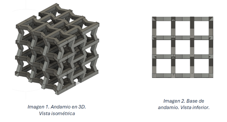Análisis de estructuras biomiméticas para su aplicación en regeneración ósea