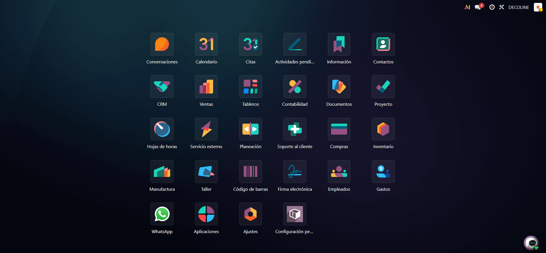 Consultoría a empresa DECOLINE