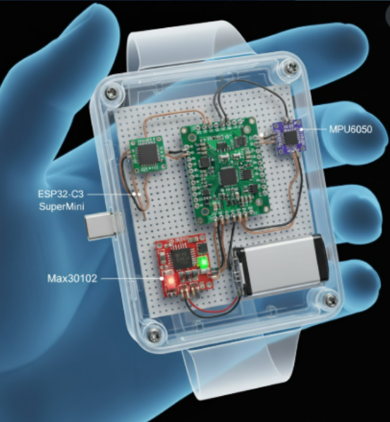 Diseño y desarrollo de un dispositivo wearable para monitoreo del sueño