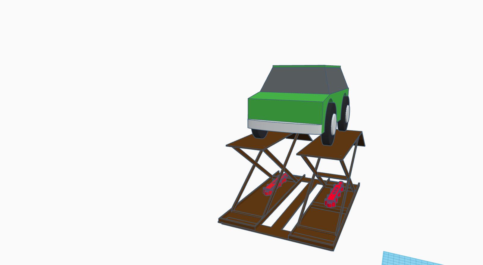 Elevador electrico Automotriz