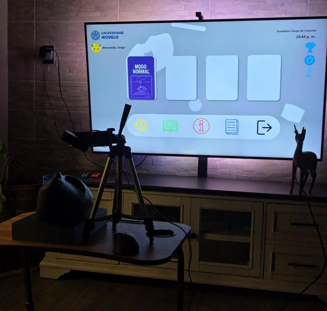 PROTOTIPO DE SIMULACIÓN INTERACTIVO PARA LA CAPACITACIÓN DE CIRUGÍA DE CATARATAS