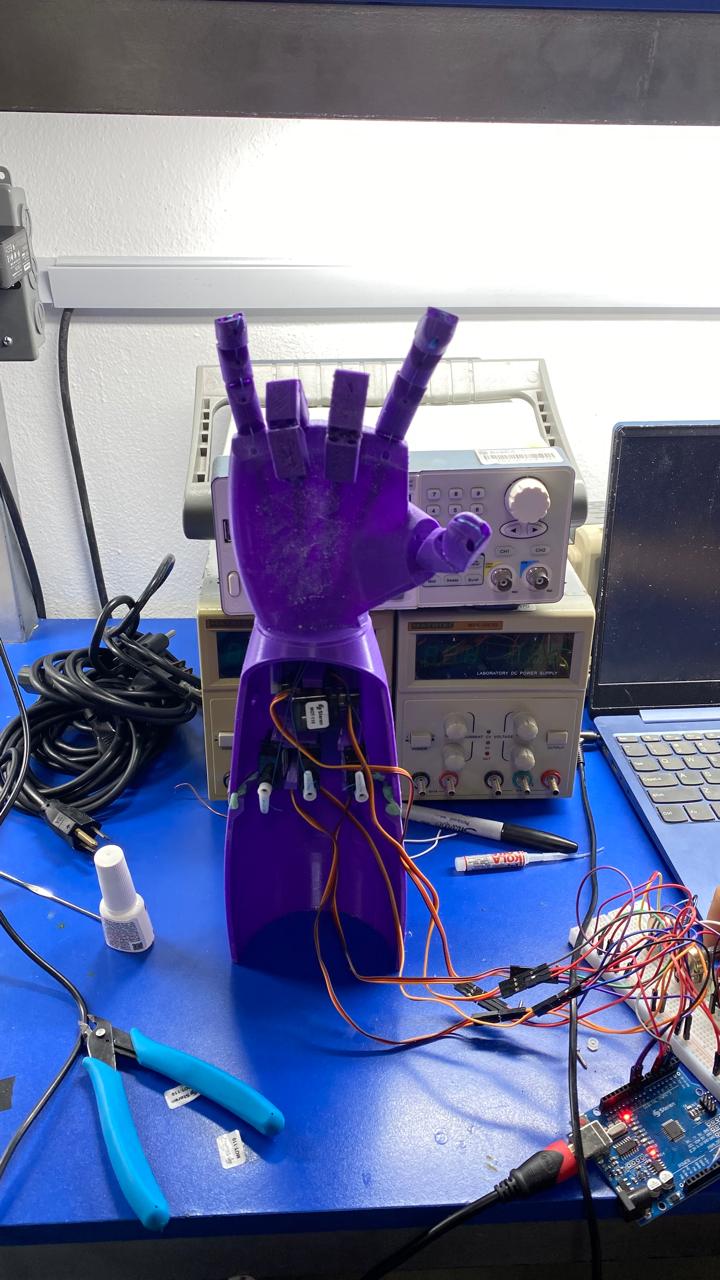 Mano robótica (Iron Man’s Version)