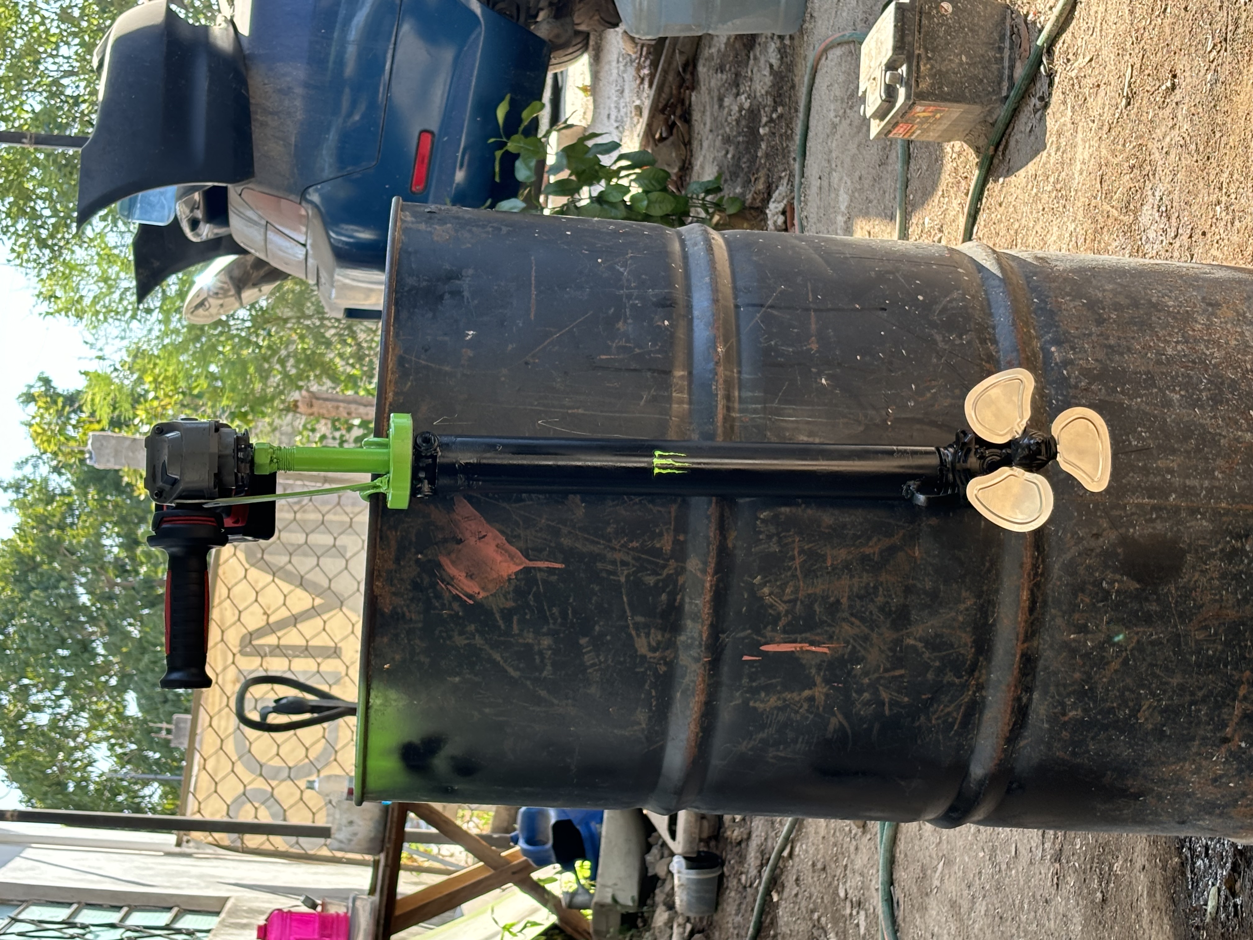 Prototipo motor fuera de borda